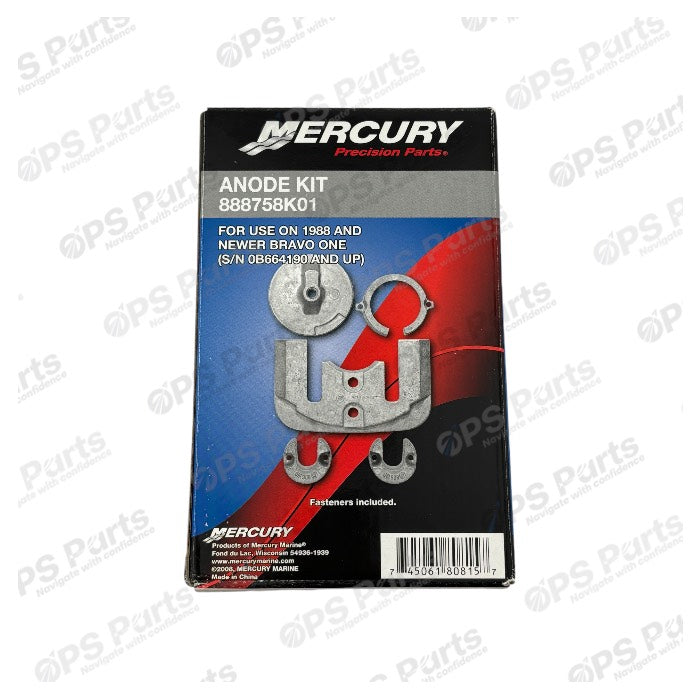 OPS Parts - MerCruiser Bravo One Anode Kit – 888758K01