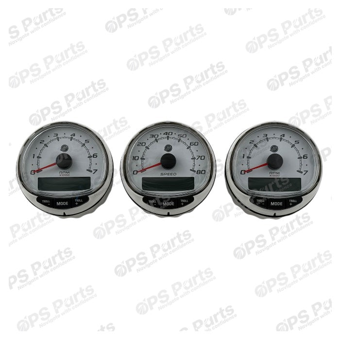 OPS Parts - SC1000 Tach (x2) Speed Kit: White – 8M0185892