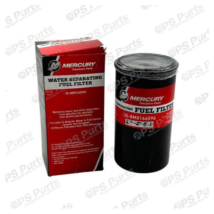 OPS Parts - Mercury Water Separator Fuel Filter - 8M0166596