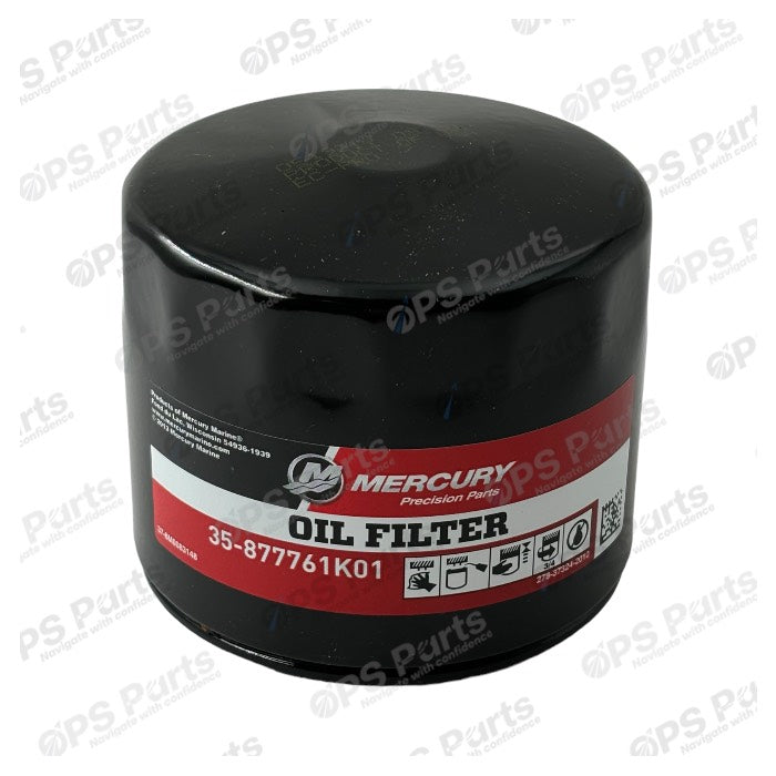 Mercury Oil Filter 75-115HP & 150HP 4-Stroke - 877761K01