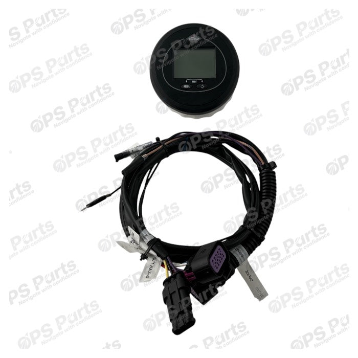 SmartCraft SC1000 System Monitor – Square (3 3/8” Hole) - Black – 8922