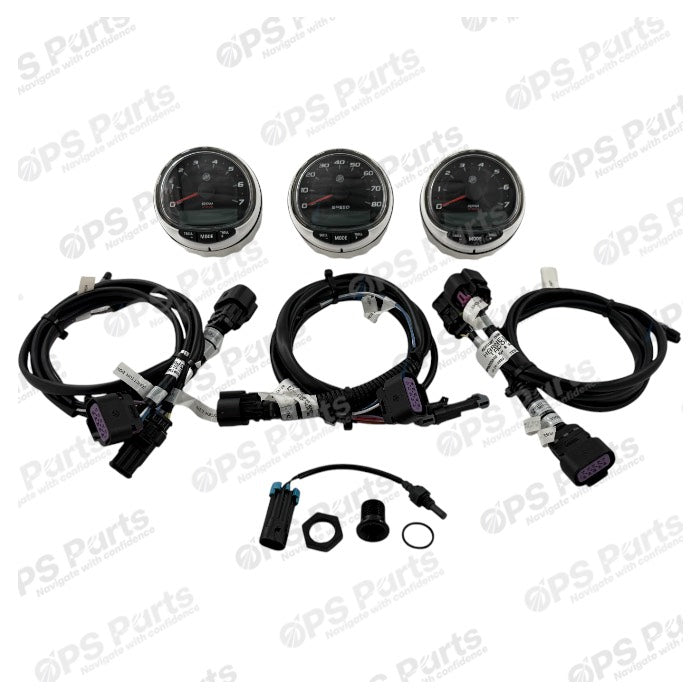 SC1000 Tach (x2) Speed Kit: Black – 8M0185893