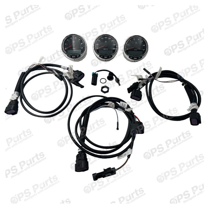 SC1000 Tach (x2) Speed Kit: Black – 8M0185893