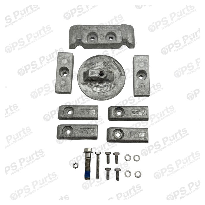 OPS Parts - 350-400HP 2.6L L6 Verado 300 Hour Service Kit With Anodes